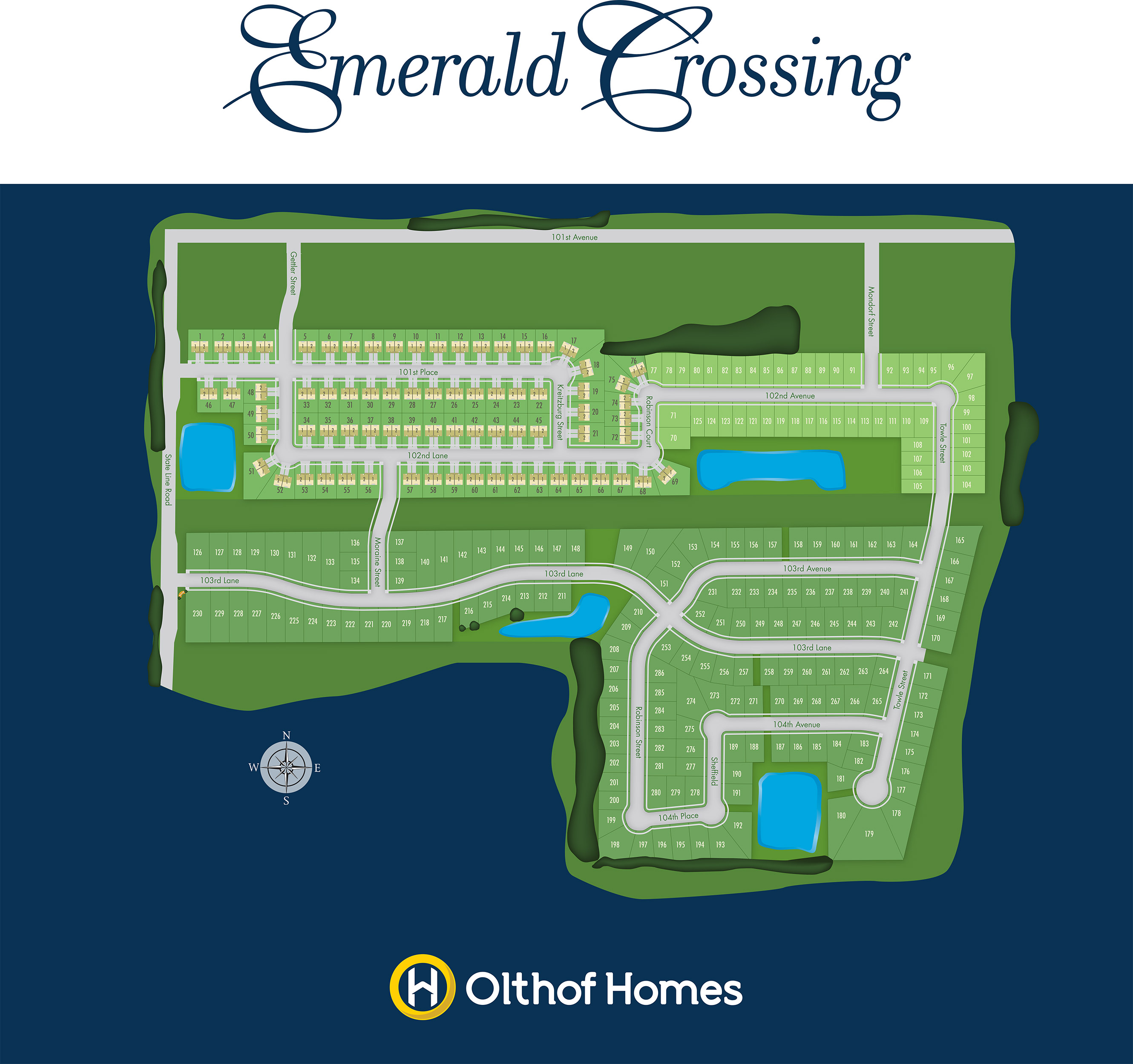Emerald Crossing Subdivision Plat