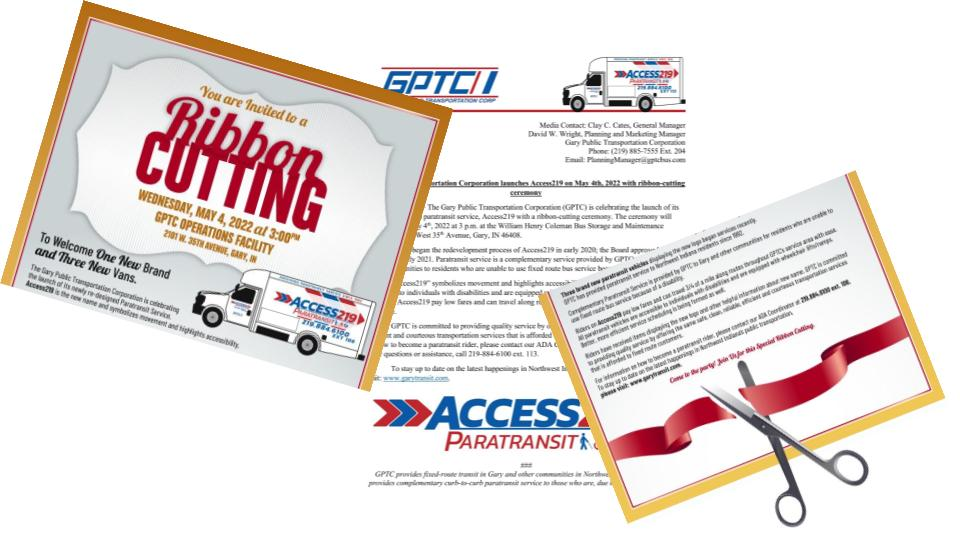 GPTC Ribbon Cutting Operations Facility Access 219 Paratransit VIA Marketing